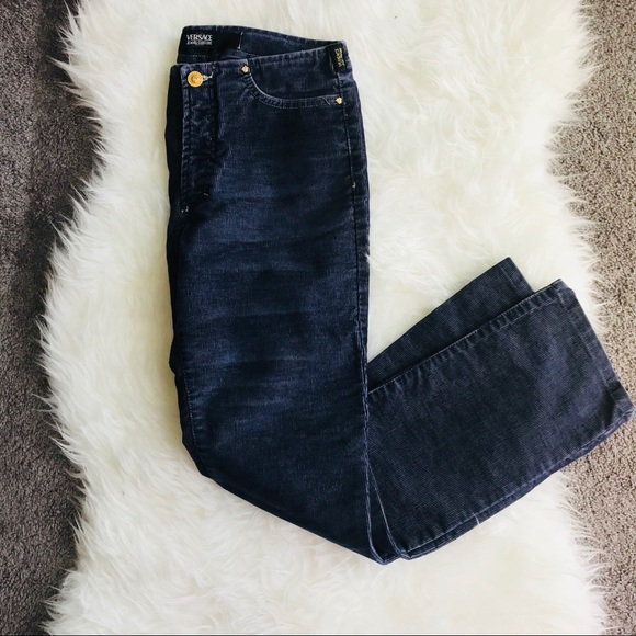 Versace Pants - Versace Jean Couture Corduroy Bootcut 28